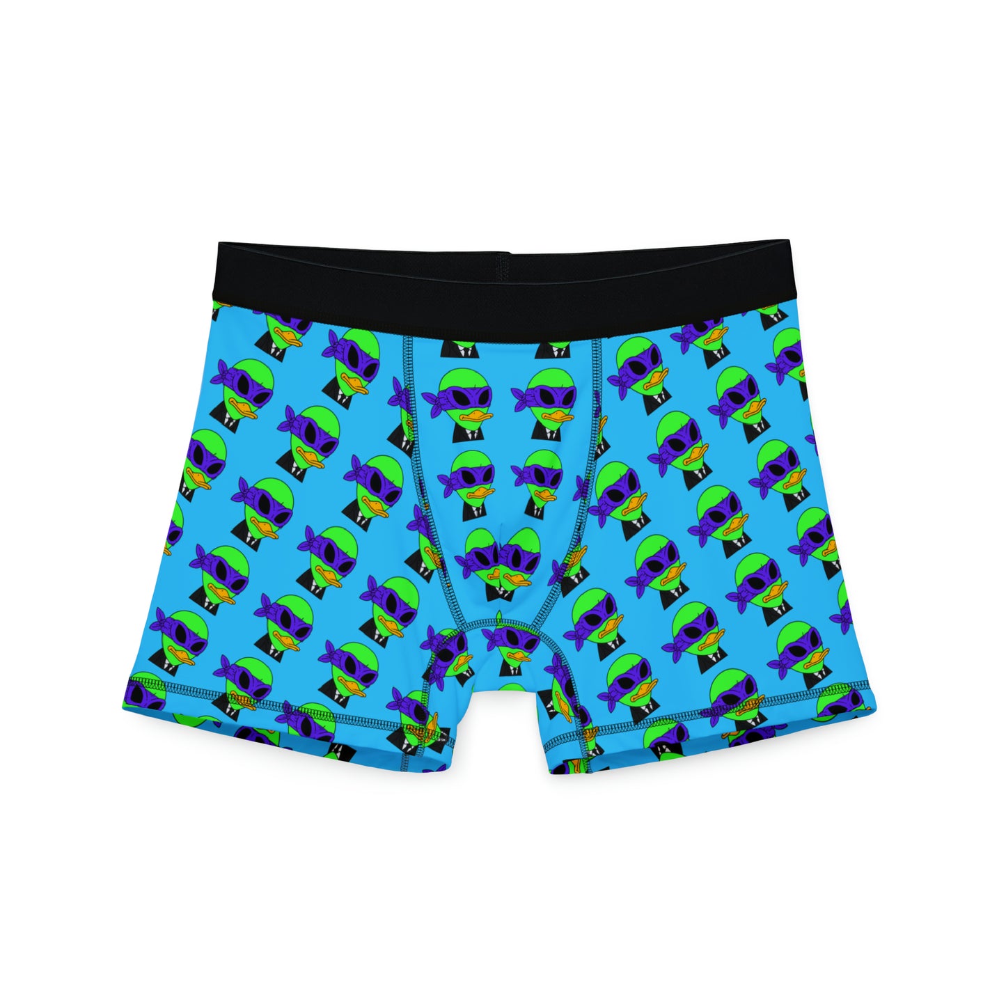 Alien, Visitor 751, Mens Swimsuit, Mens Swim Trunks, Men Swim Shorts, Guy Swim Wear - Hybrid Swim Ready Shorts