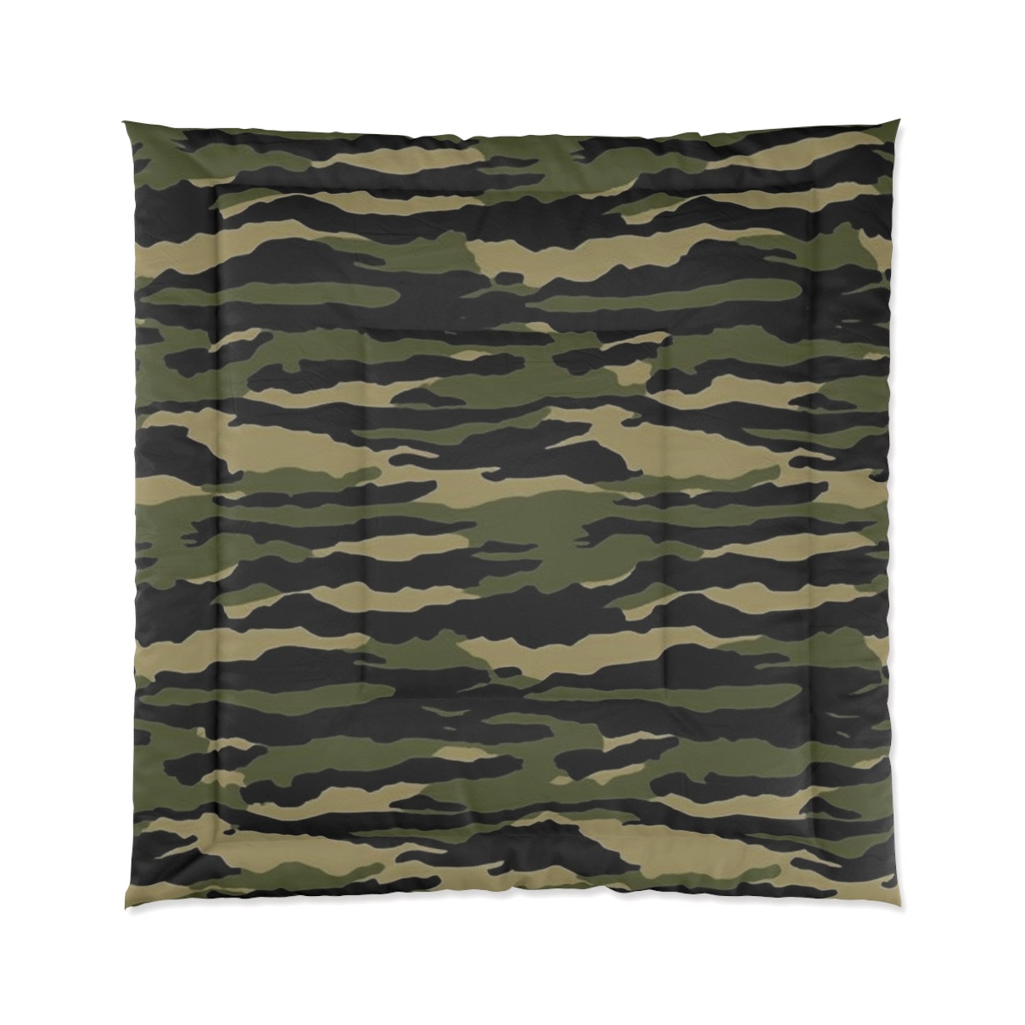 Tiger Stripe Camouflage: Military Style - Comforter