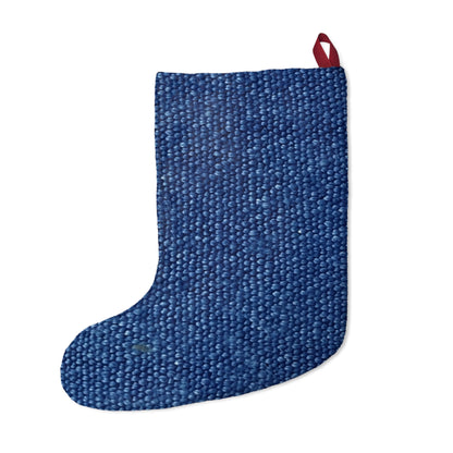 Marine Carpet Outdoor Bass Boat Style Denim Design - Christmas Stockings