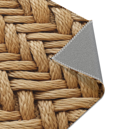 Jute Herringbone Chunky - Area Rugs