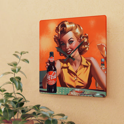 Generic Cola Acrylic Wall Clock