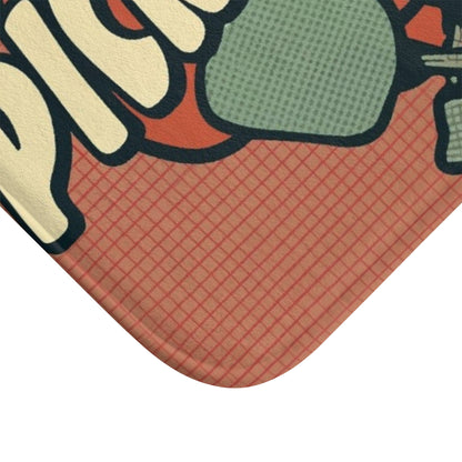 Pickleball Retro - Alfombra de baño