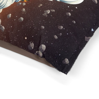 Galactic Adventurer - Celestial Star Art: Deep Space Exploration - Pet Bed