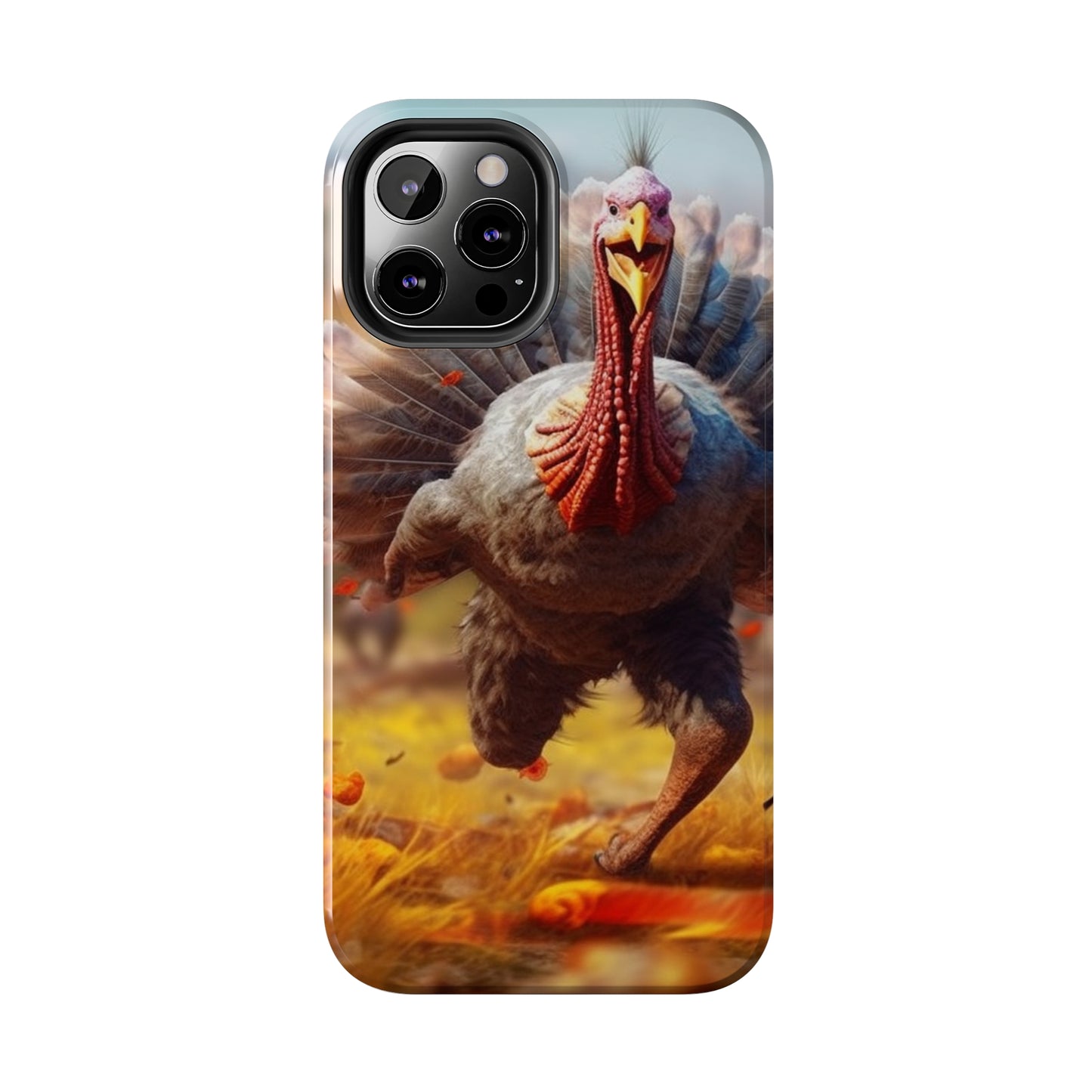 Thanksgiving Trot Turkey Run Athlete Sprint Racer Holiday Feast Dinner - Tough Phone Cases