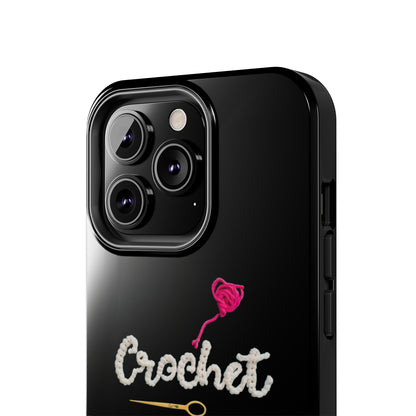 Crochet Love Gift - Heartfelt Fabric Fashion Collector Style - Tough Phone Cases