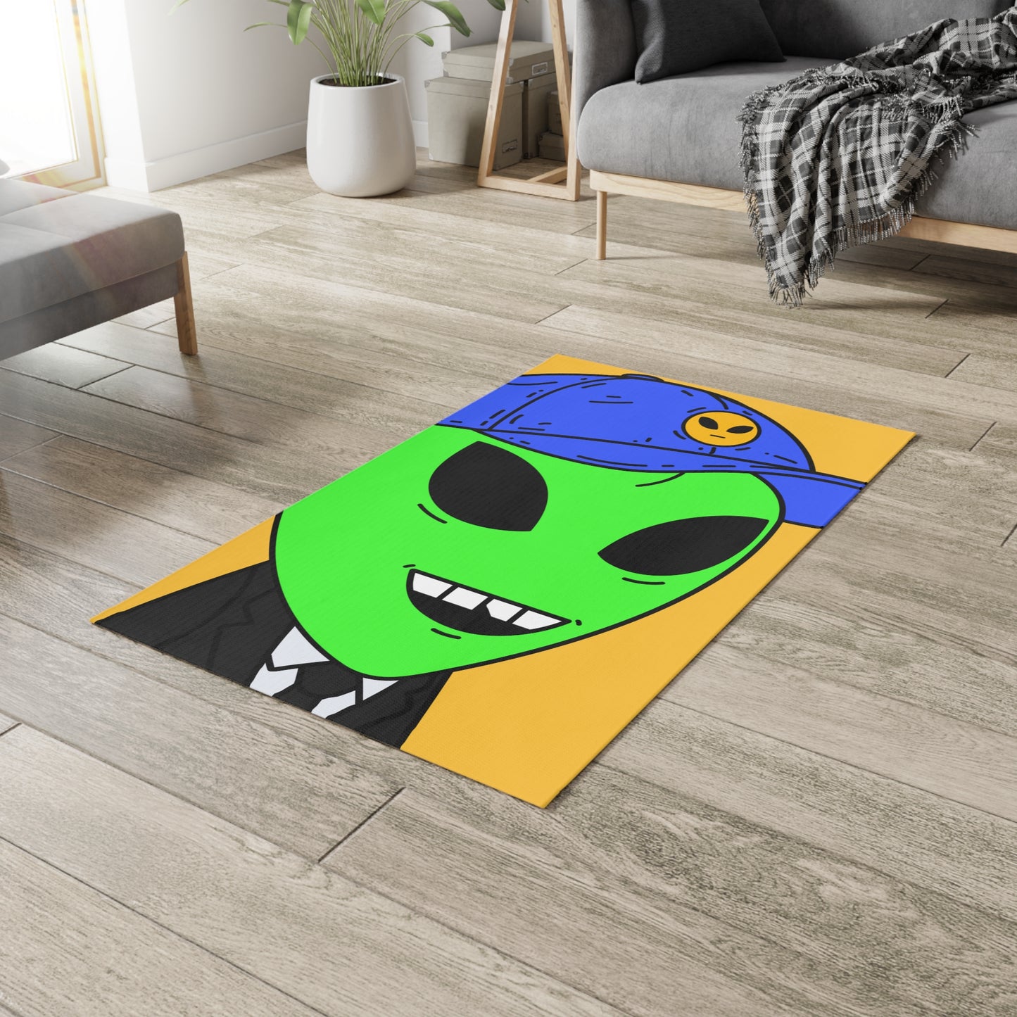 Alien Business Tycoon Visitor Dobby Rug