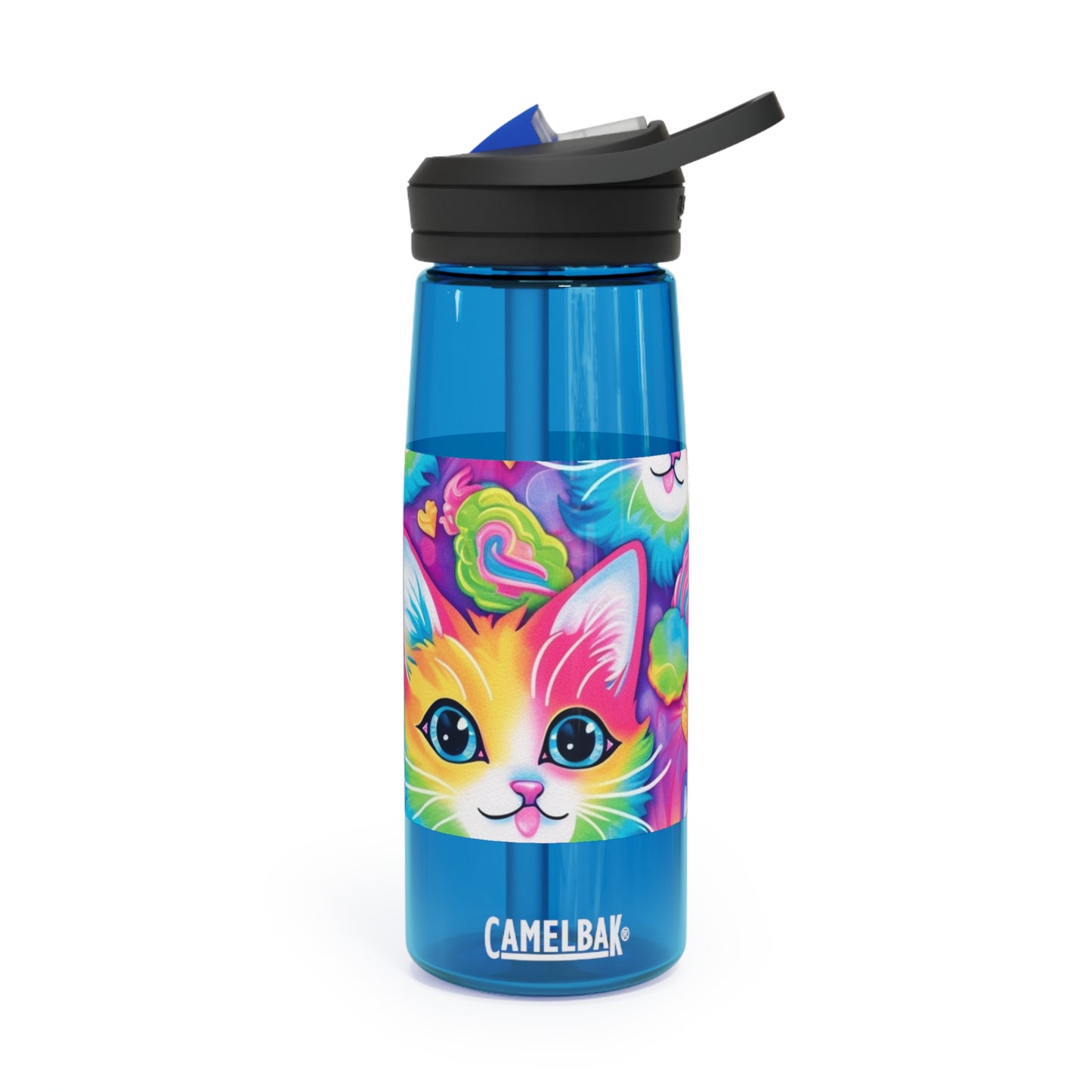 Happy Kitten & Cat Design - Vivid, Colorful & Eye-Catching - CamelBak Eddy®  Water Bottle, 20oz\25oz