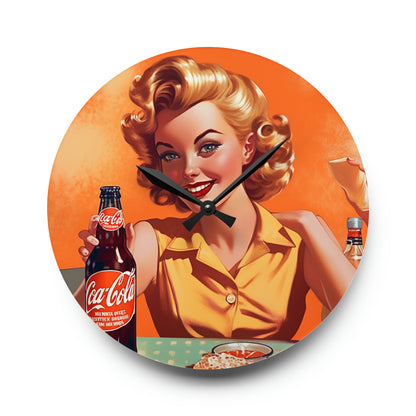 Generic Cola Acrylic Wall Clock