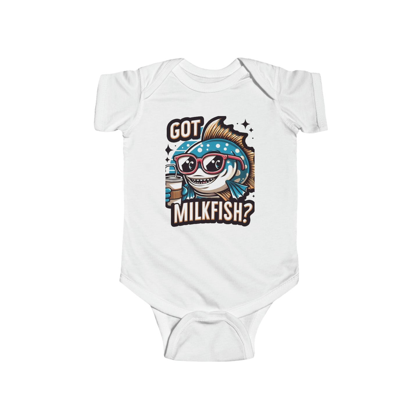 Got Milkfish? Funny Graphic Gift, Infant Fine Jersey Bodysuit