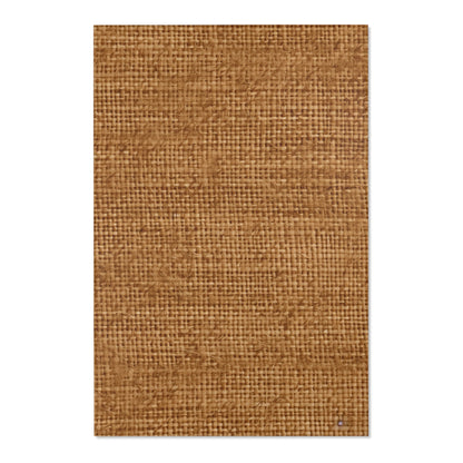 Brown Light Chocolate: Denim-Inspired Elegant Fabric - Area Rugs