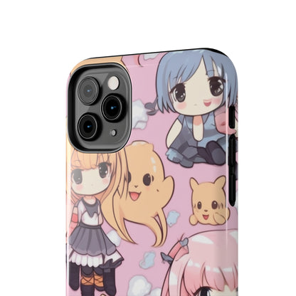 Kawaii Anime Girls: Cute and Adorable Manga Inspired Design - Tough Phone Cases