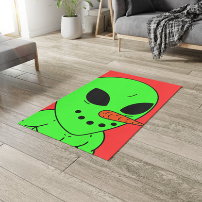 Veggie Visi Alien Vegetable Visitor Dobby Rug