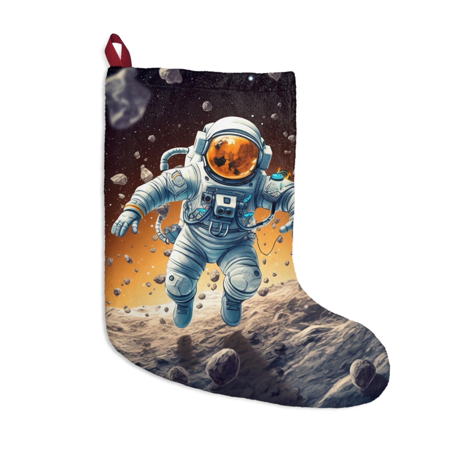 Galactic Adventurer - Celestial Star Art: Deep Space Exploration - Christmas Stockings