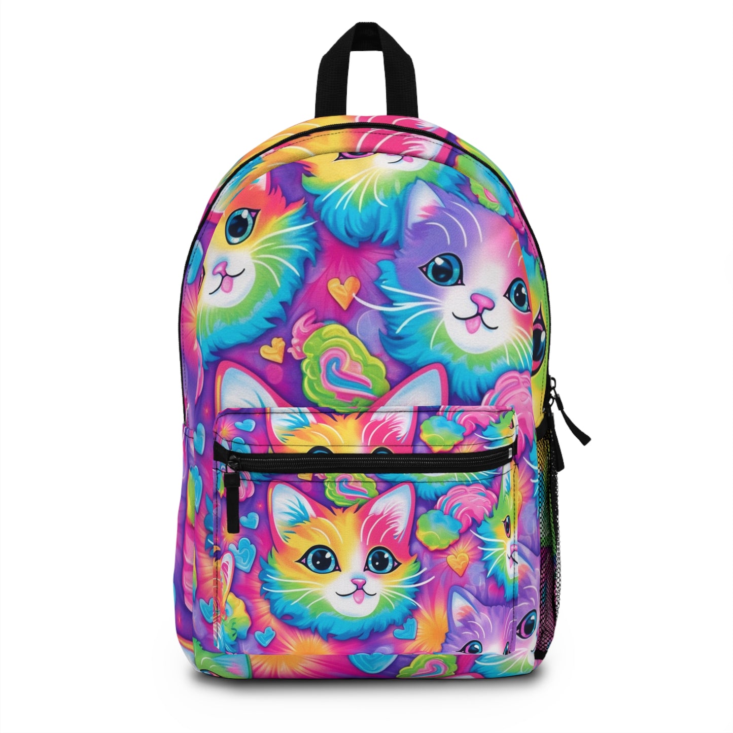 Diseño Happy Kitten &amp; Cat: vívido, colorido y llamativo - Mochila