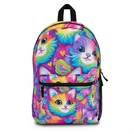 Diseño Happy Kitten &amp; Cat: vívido, colorido y llamativo - Mochila