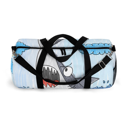 Shark Jaw Teeth Attack Ocean Sea Creature Duffel Bag