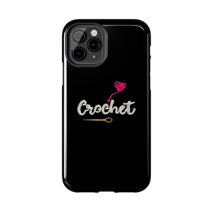 Crochet Love Gift - Heartfelt Fabric Fashion Collector Style - Tough Phone Cases