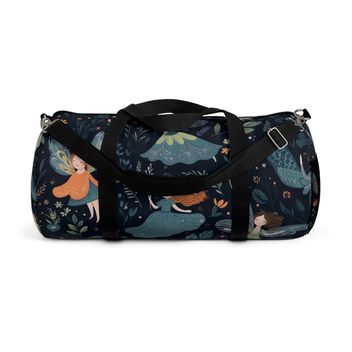 Enchanting Fairy Tale Pattern - Vibrant & Magical Fairies - Duffel Bag