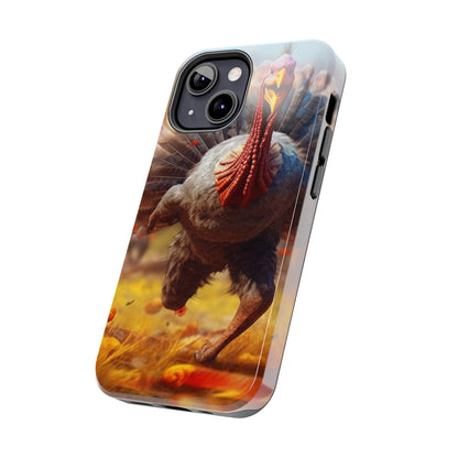 Thanksgiving Trot Turkey Run Athlete Sprint Racer Holiday Feast Dinner - Tough Phone Cases