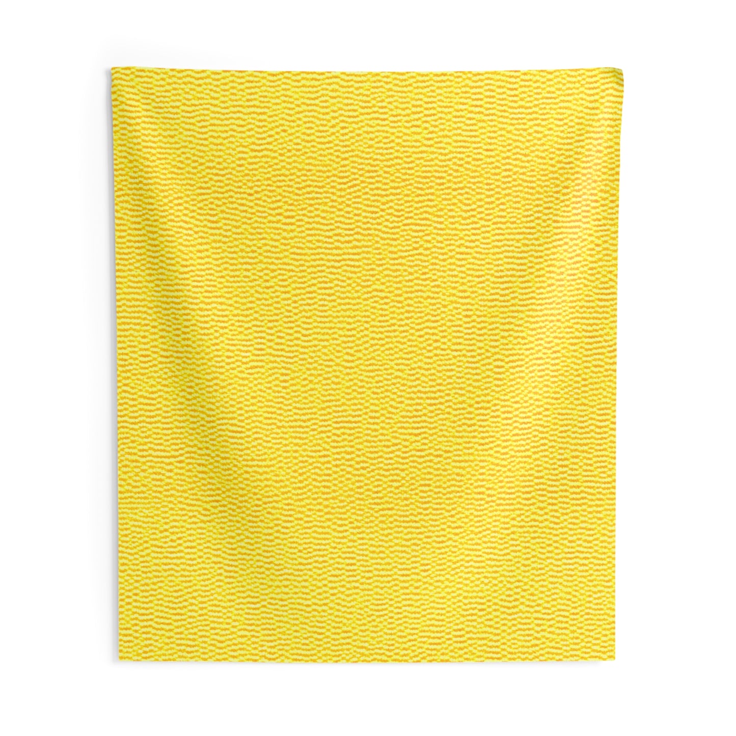 Sunshine Yellow Lemon: tela alegre, inspirada en el denim - Tapices de pared para interiores 