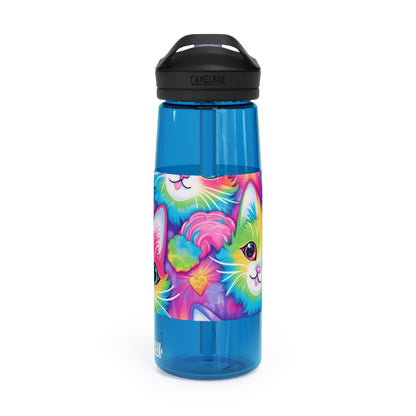 Happy Kitten & Cat Design - Vivid, Colorful & Eye-Catching - CamelBak Eddy®  Water Bottle, 20oz\25oz