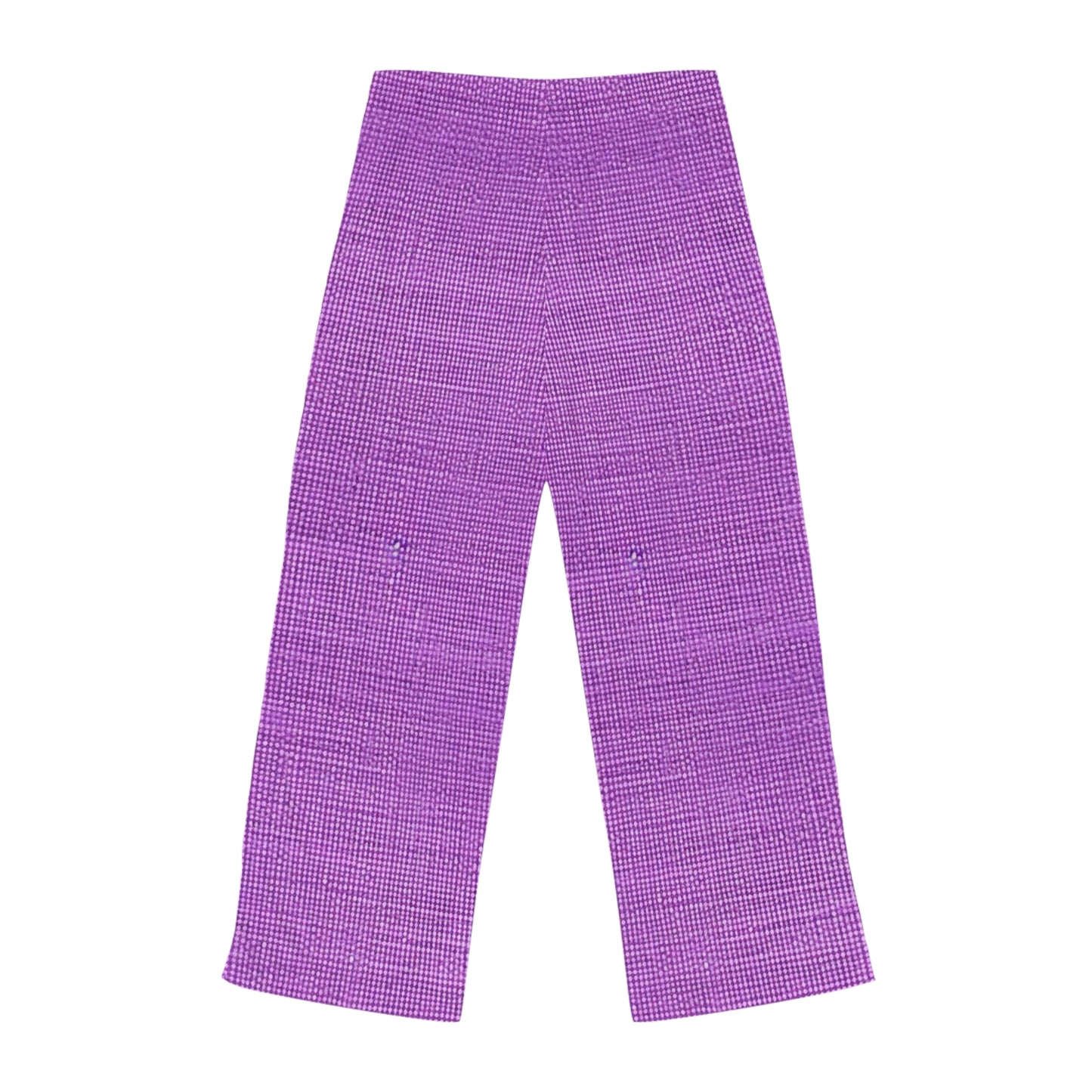 Hyper Iris Orchid Red: Denim-Inspired, Bold Style - Women's Pajama Pants (AOP)