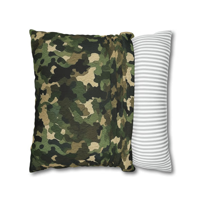 Classic Camo | Camouflage Wrap | Traditional Camo - Spun Polyester Square Pillow Case