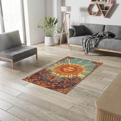 Sun Tarot Card Symbol of Growth, Life, and Radiance - Dobby Rug