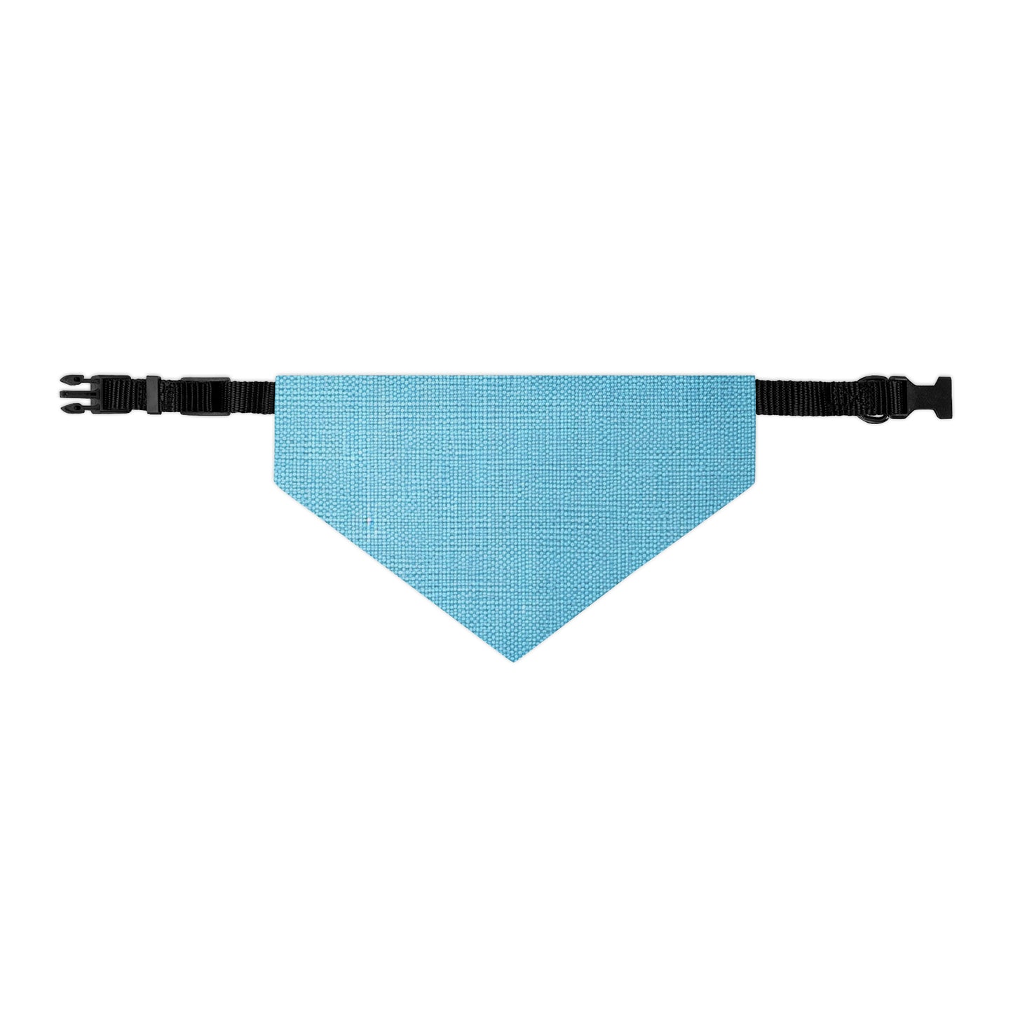 Bright Aqua Teal: Denim-Inspired Refreshing Blue Summer Fabric - Dog & Pet Bandana Collar