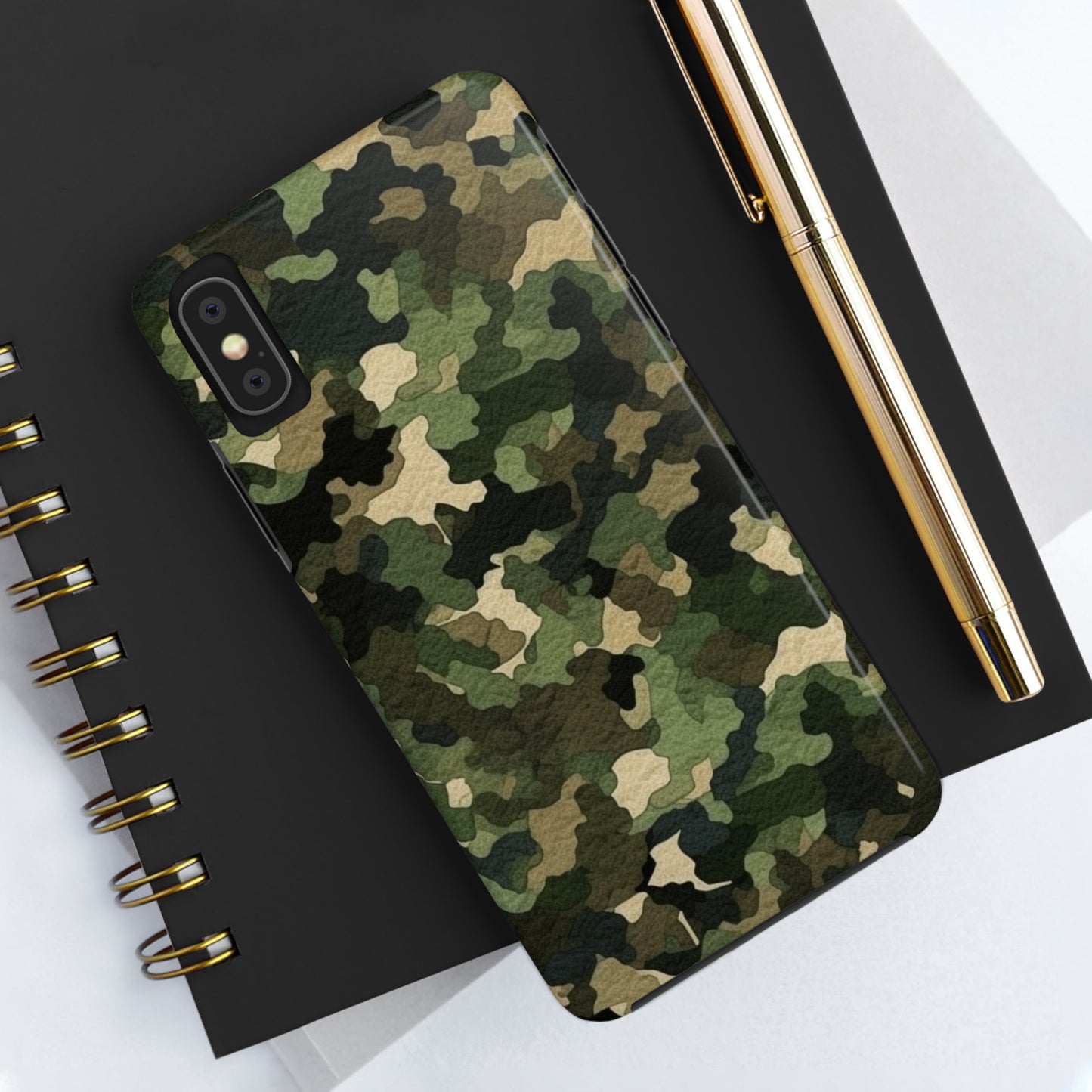 Camuflaje clásico | Envoltura de camuflaje | Camuflaje tradicional: fundas resistentes para teléfonos