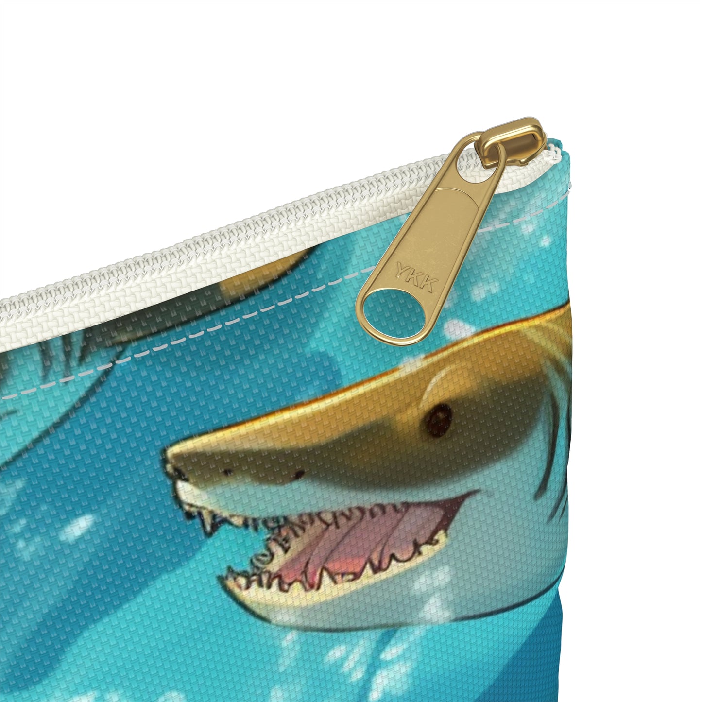 Tiger Shark: Ocean Marine Wildlife - Underwater - Accessory Pouch