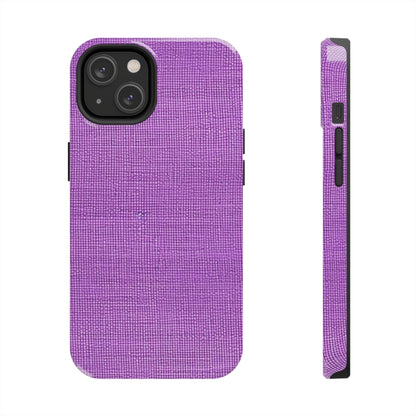 Hyper Iris Orchid Red: Denim-Inspired, Bold Style - Tough Phone Cases