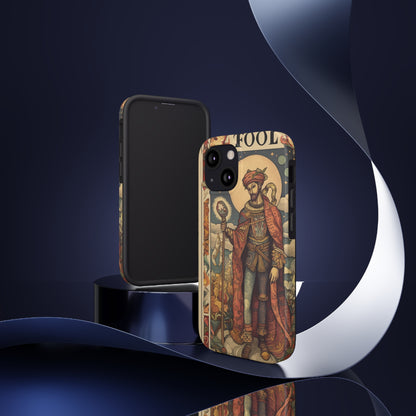 Expressive Tarot - 'The Fool' Card Artistic Reading Symbol - Tough Phone Cases