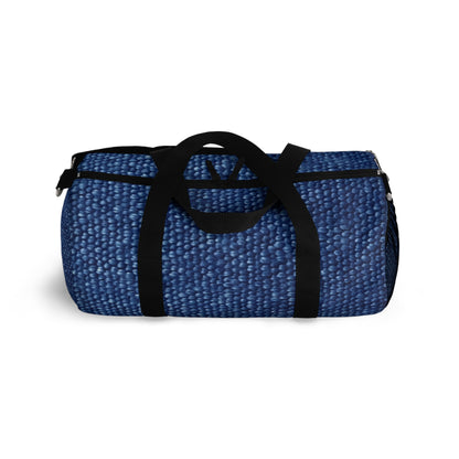 Marine Carpet Outdoor Bass Boat Style Denim Design - Duffel Bag