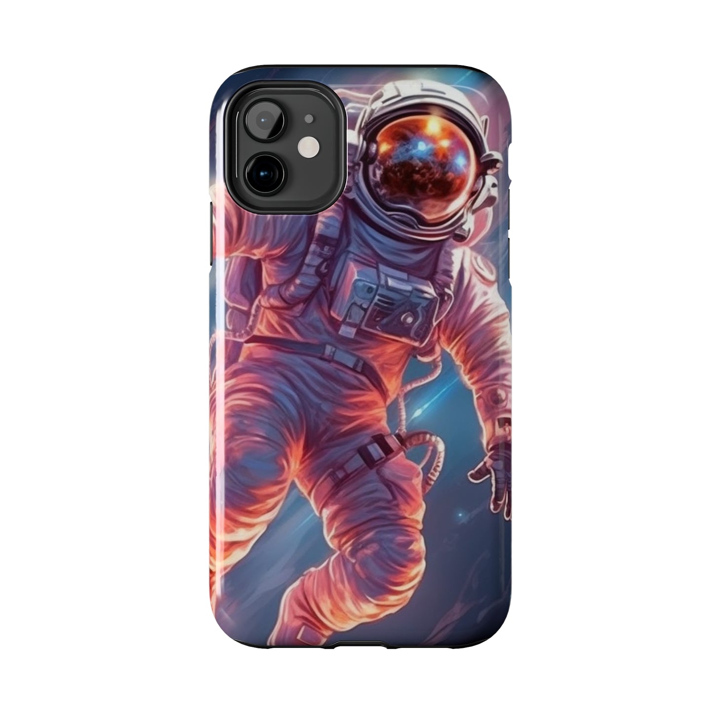 Astronaut Outer Space - Galaxy Starfield Art - Tough Phone Cases