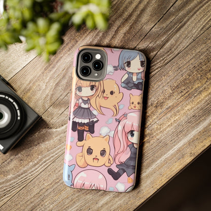 Kawaii Anime Girls: Cute and Adorable Manga Inspired Design - Tough Phone Cases