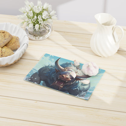 Bull Shark Fusion: Water Fantasy - Hybrid Ocean Marine Animal - Cutting Board