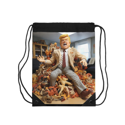 Don BlockBuilder Brew ShibeMaster Commander - Drawstring Bag