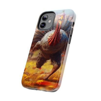 Thanksgiving Trot Turkey Run Athlete Sprint Racer Holiday Feast Dinner - Tough Phone Cases