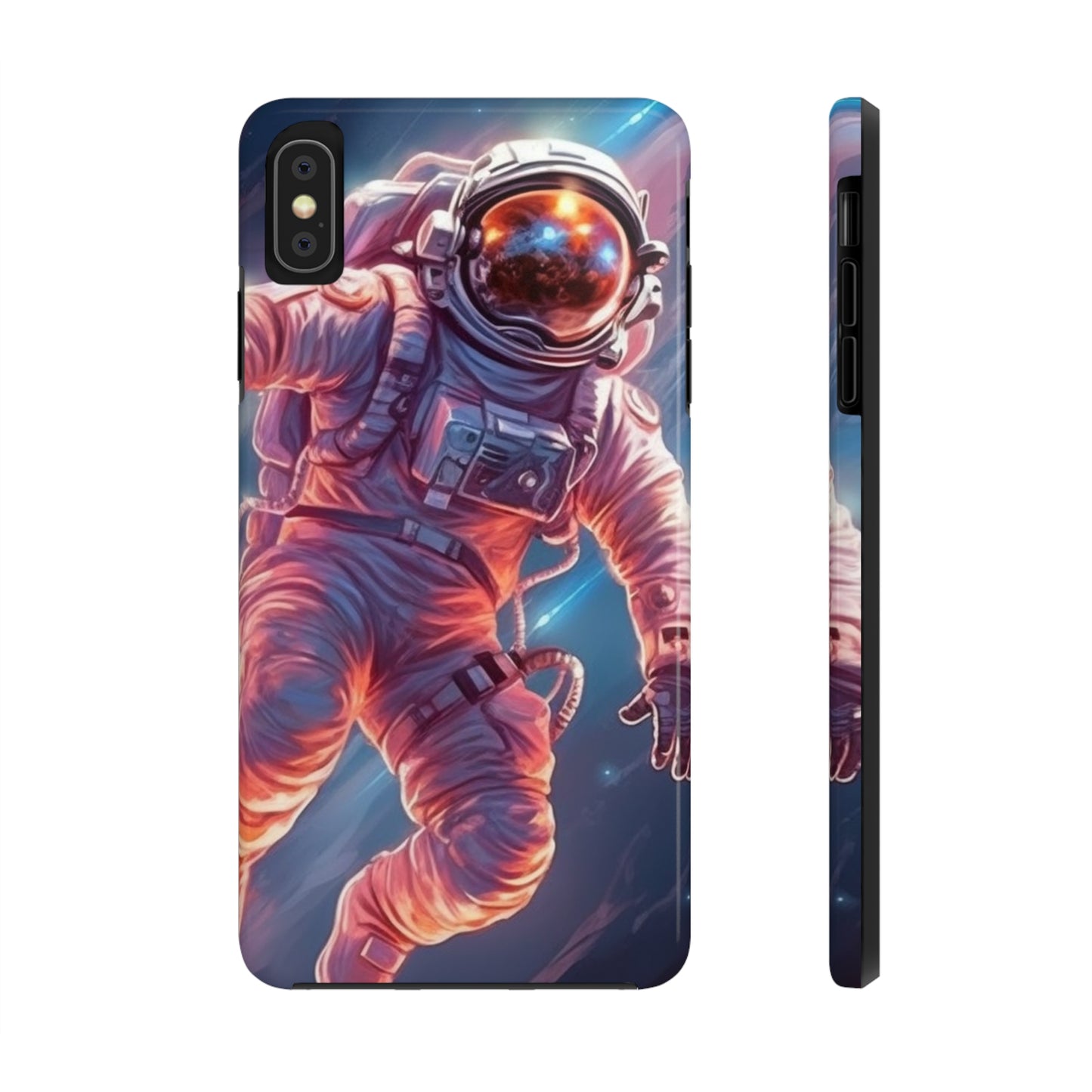 Astronaut Outer Space - Galaxy Starfield Art - Tough Phone Cases