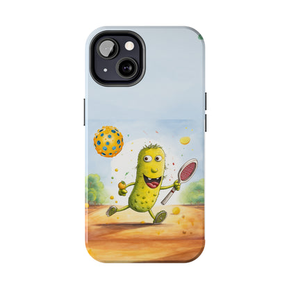 Pickleball Play: Pickle Sport Action Game, Fast Dink Ball - Tough Phone Cases