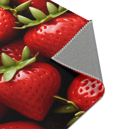 Strawberry Patch Picks: Home Decor and Gifts for the Ultimate Berry Fan - Area Rugs