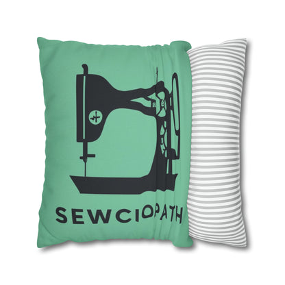 Sewing Sociopath Machine - Spun Polyester Square Pillow Case