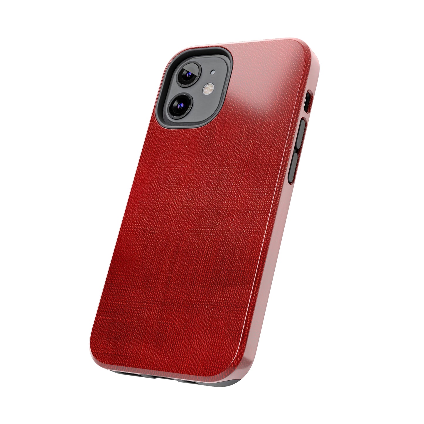 Juicy Red Berry Blast: Denim Fabric Inspired Design - Tough Phone Cases