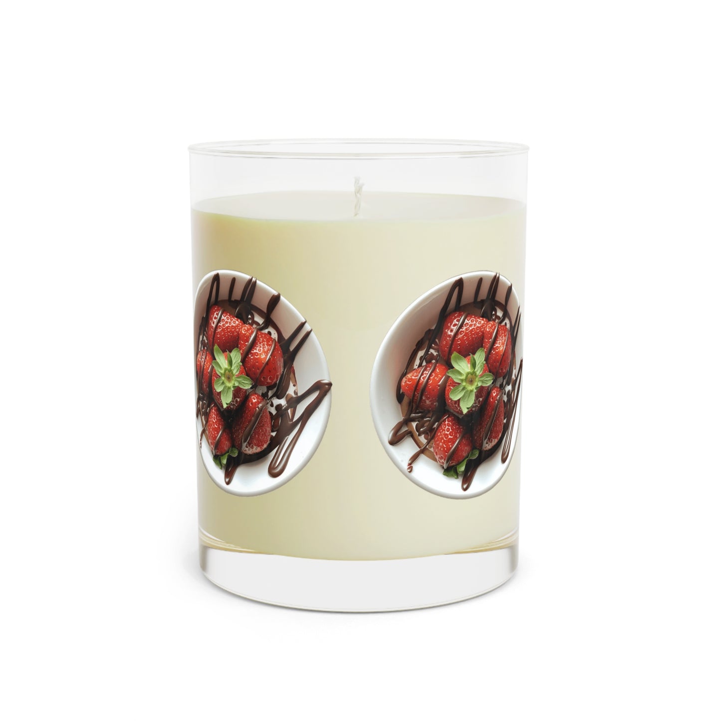 Strawberry Chocolate Trend - What You Won't Do for Love, Gifts, Scented Candle - Full Glass, 11oz