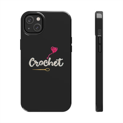 Crochet Love Gift - Heartfelt Fabric Fashion Collector Style - Tough Phone Cases