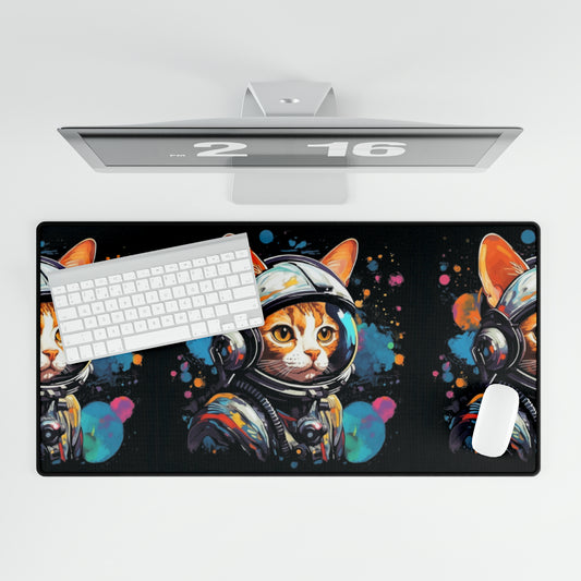 Space Cat Astronaught - Desk Mats