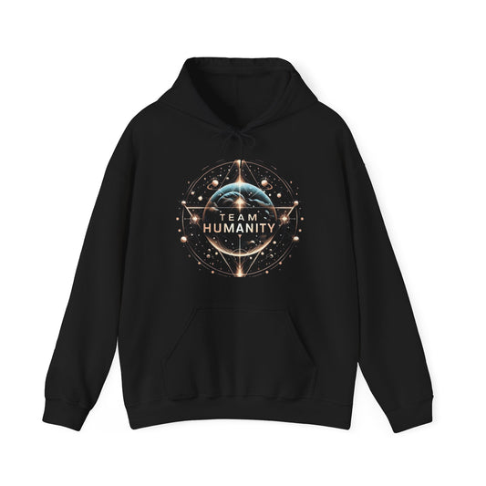 Team Humanity - X Galactic Space Musk - Sudadera con capucha unisex Heavy Blend™