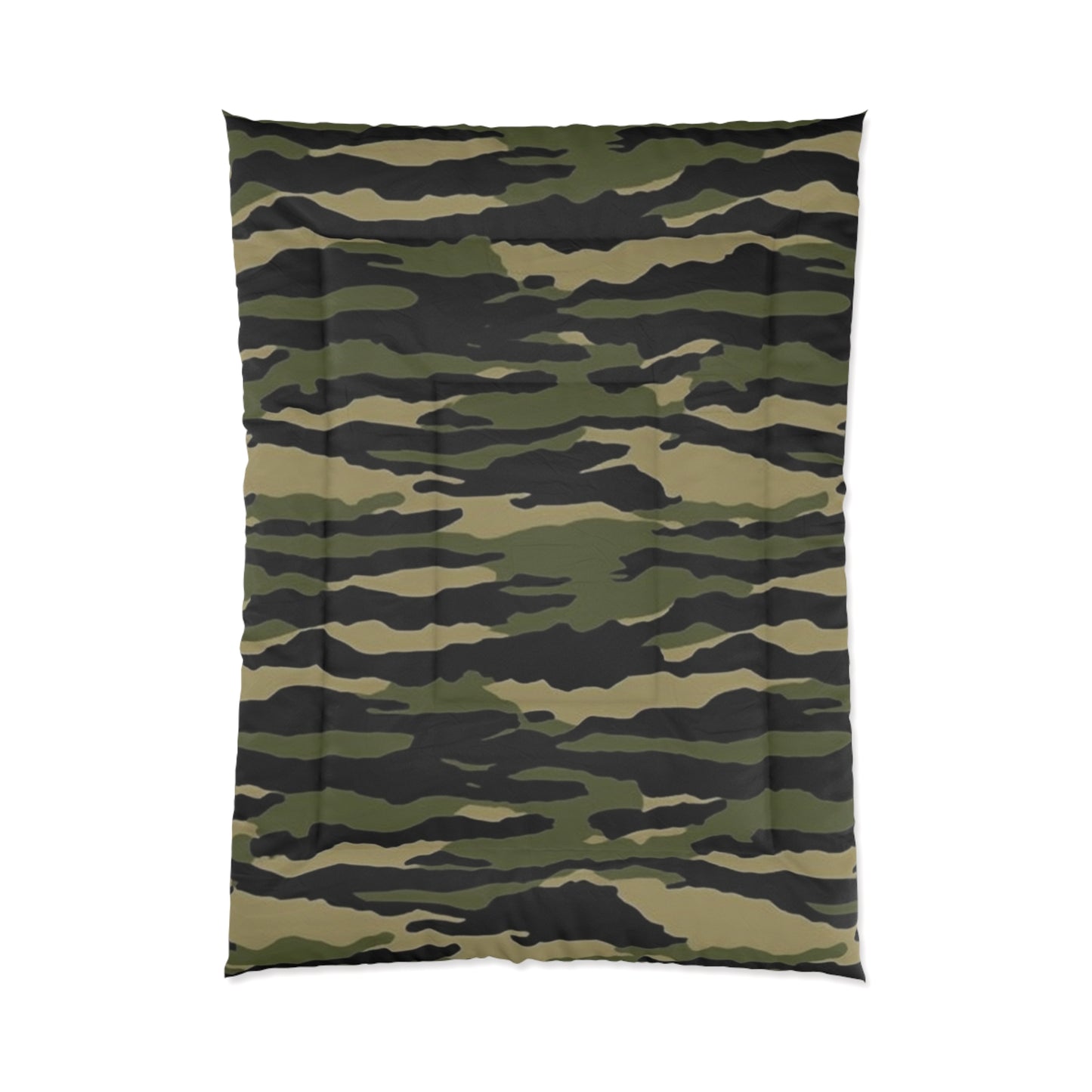 Tiger Stripe Camouflage: Military Style - Comforter