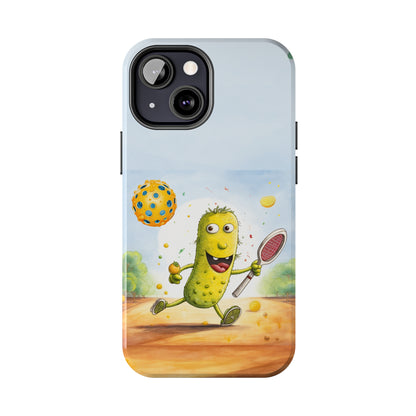 Pickleball Play: Pickle Sport Action Game, Fast Dink Ball - Tough Phone Cases